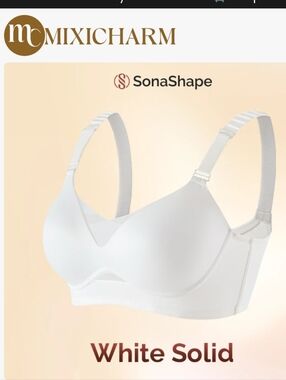 SonaShape - Daily Comfort Seamless Lifting Bra NWT